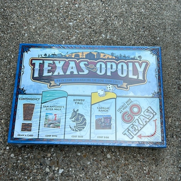 Texasopoly (Monopoly) Board Game - Picture 1 of 2